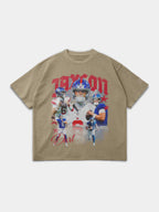 JAXSON DART RED GRAPHIC TEE