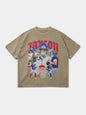 JAXSON DART RED GRAPHIC TEE
