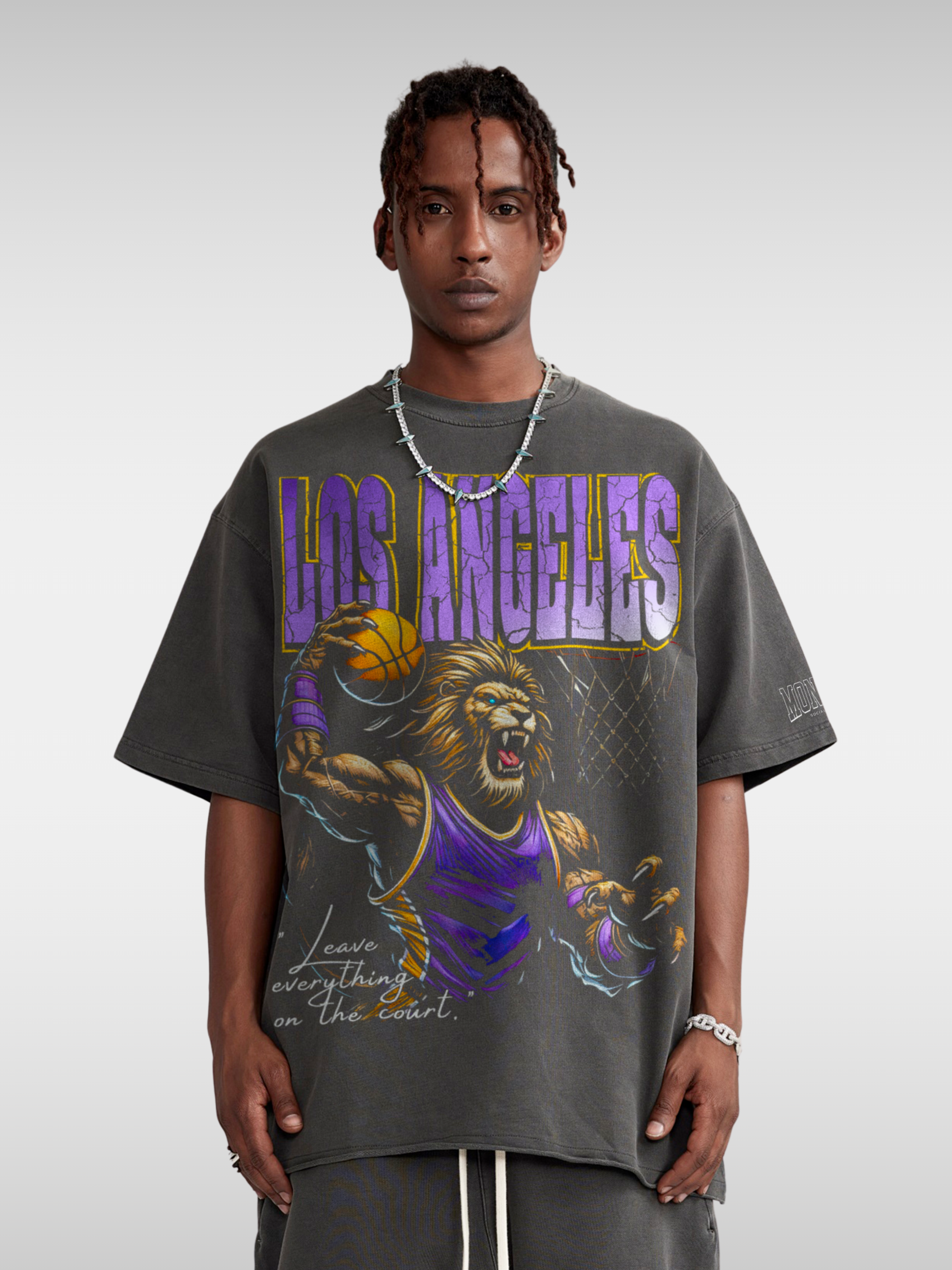 LOS ANGEL LAKERS BASKETBALL TEE