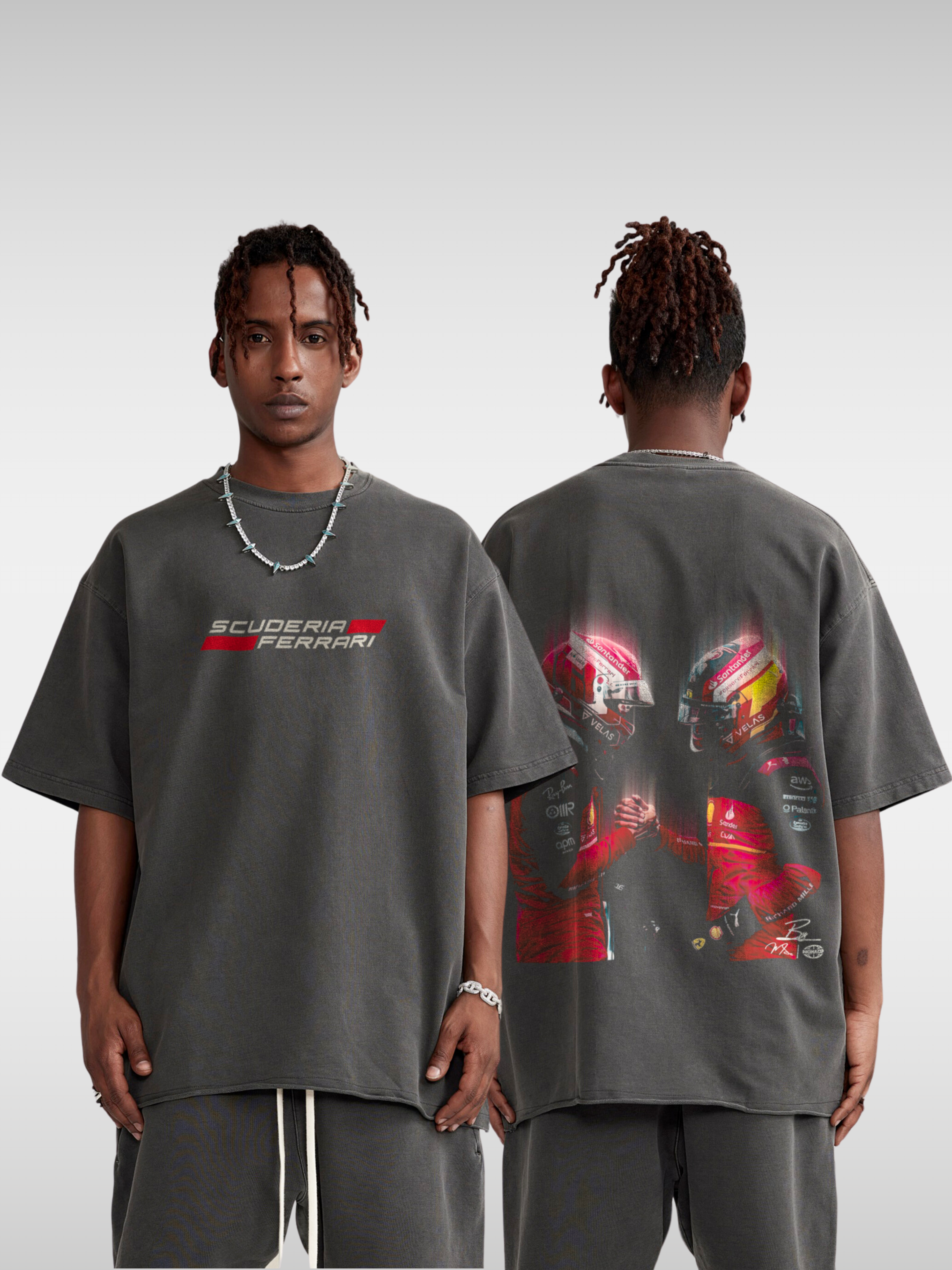 FERRARI TEAM 2024 RACING TEE