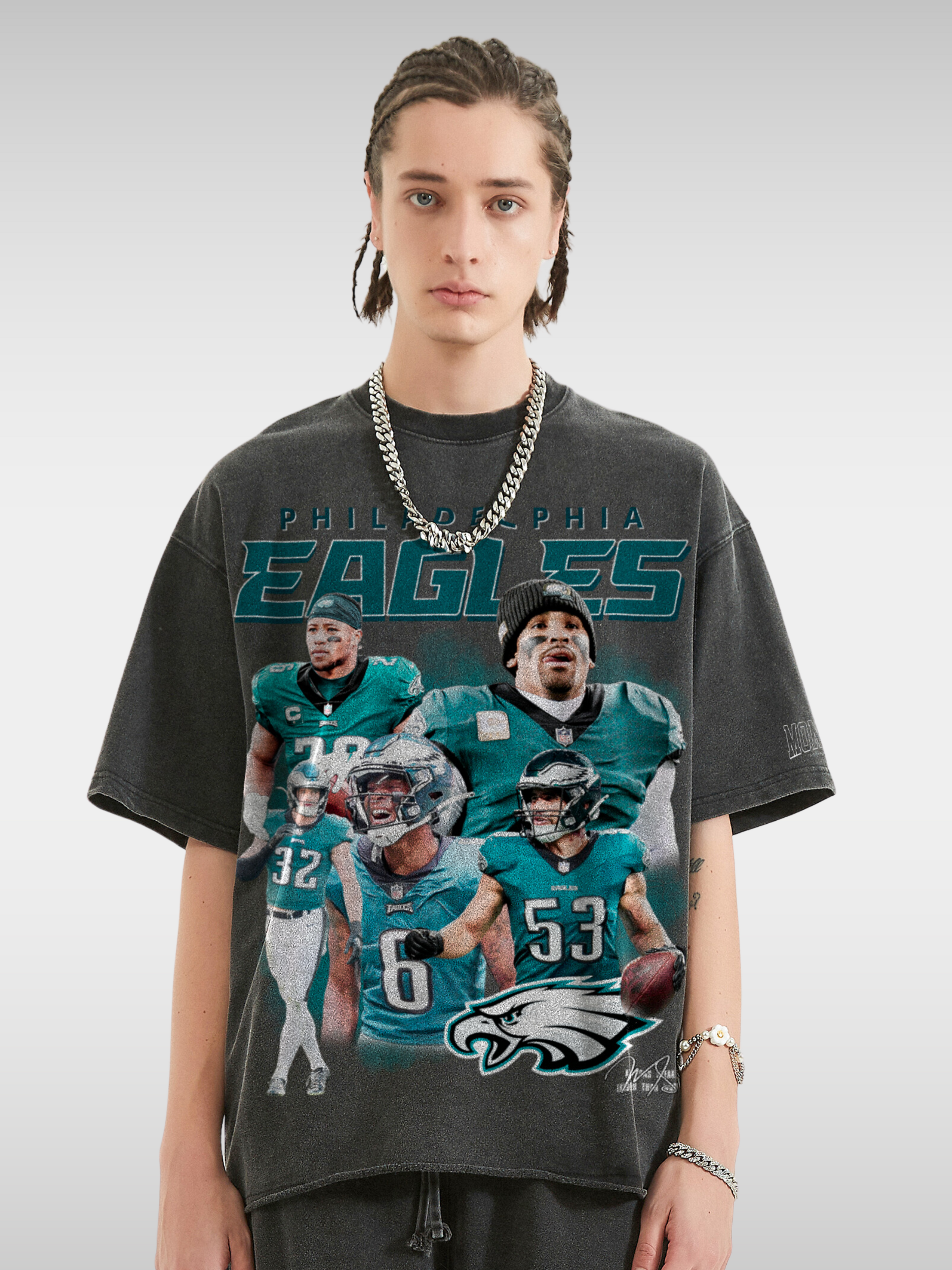 EAGLES FOOTBALL TEE