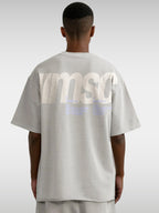 MSC LABEL TEE - LIGHT GRAY