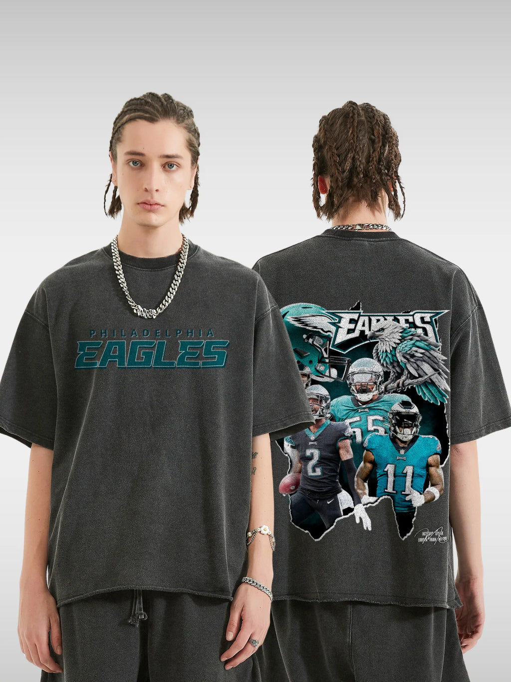 PHILADELPHIA EAGLES FOOTBALL TEE