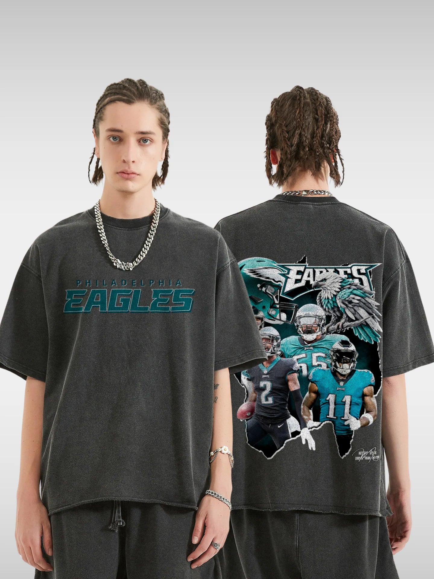 PHILADELPHIA EAGLES FOOTBALL TEE