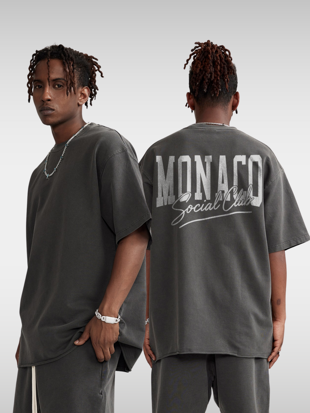 MONACO SHADOW LOGO TEE