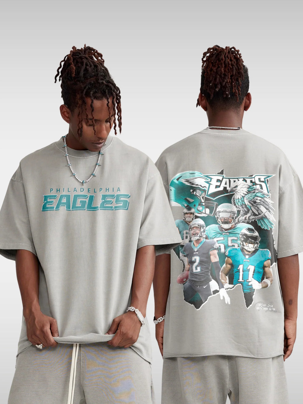 PHILADELPHIA EAGLES FOOTBALL TEE