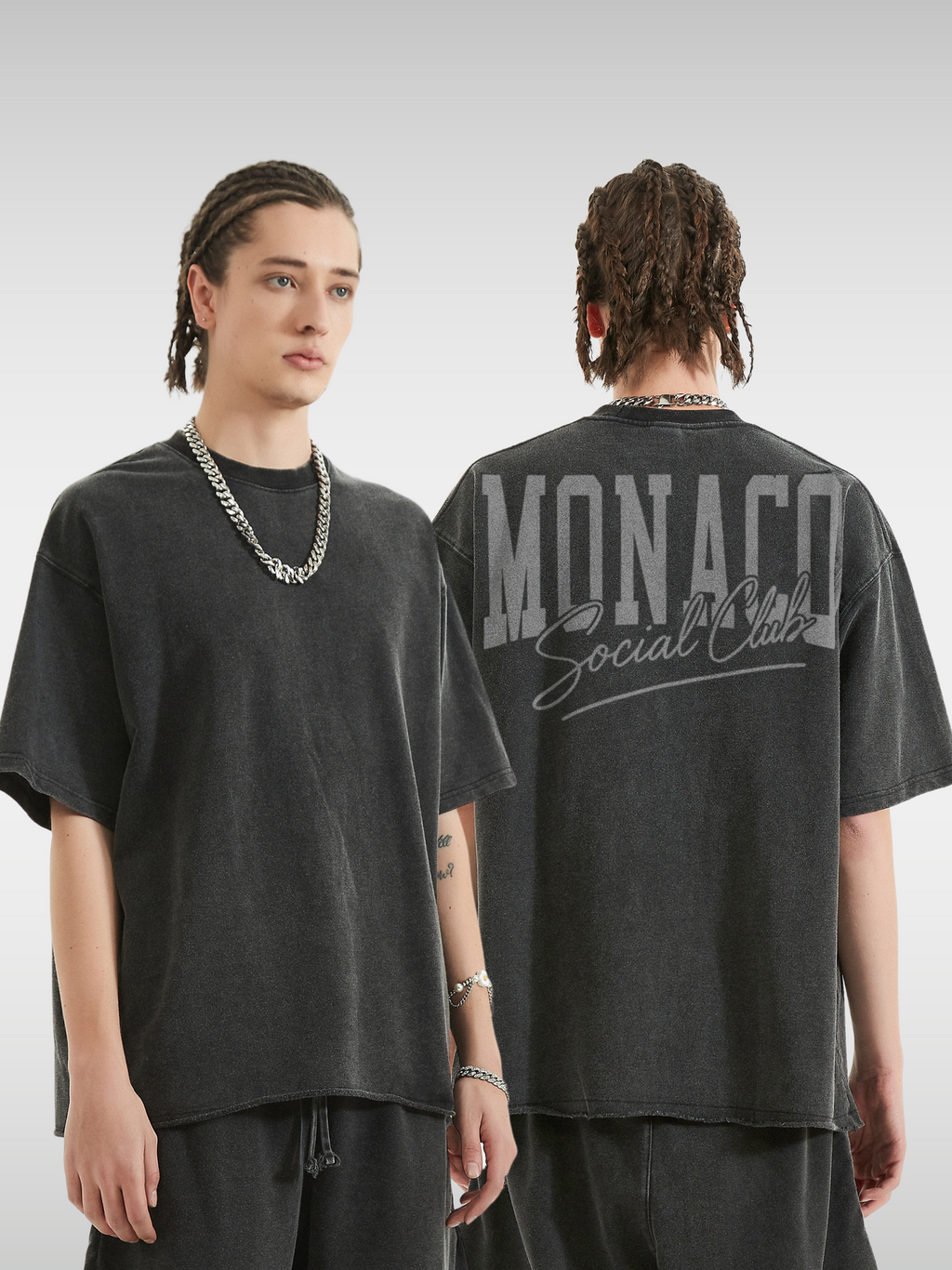 MONACO SHADOW LOGO TEE