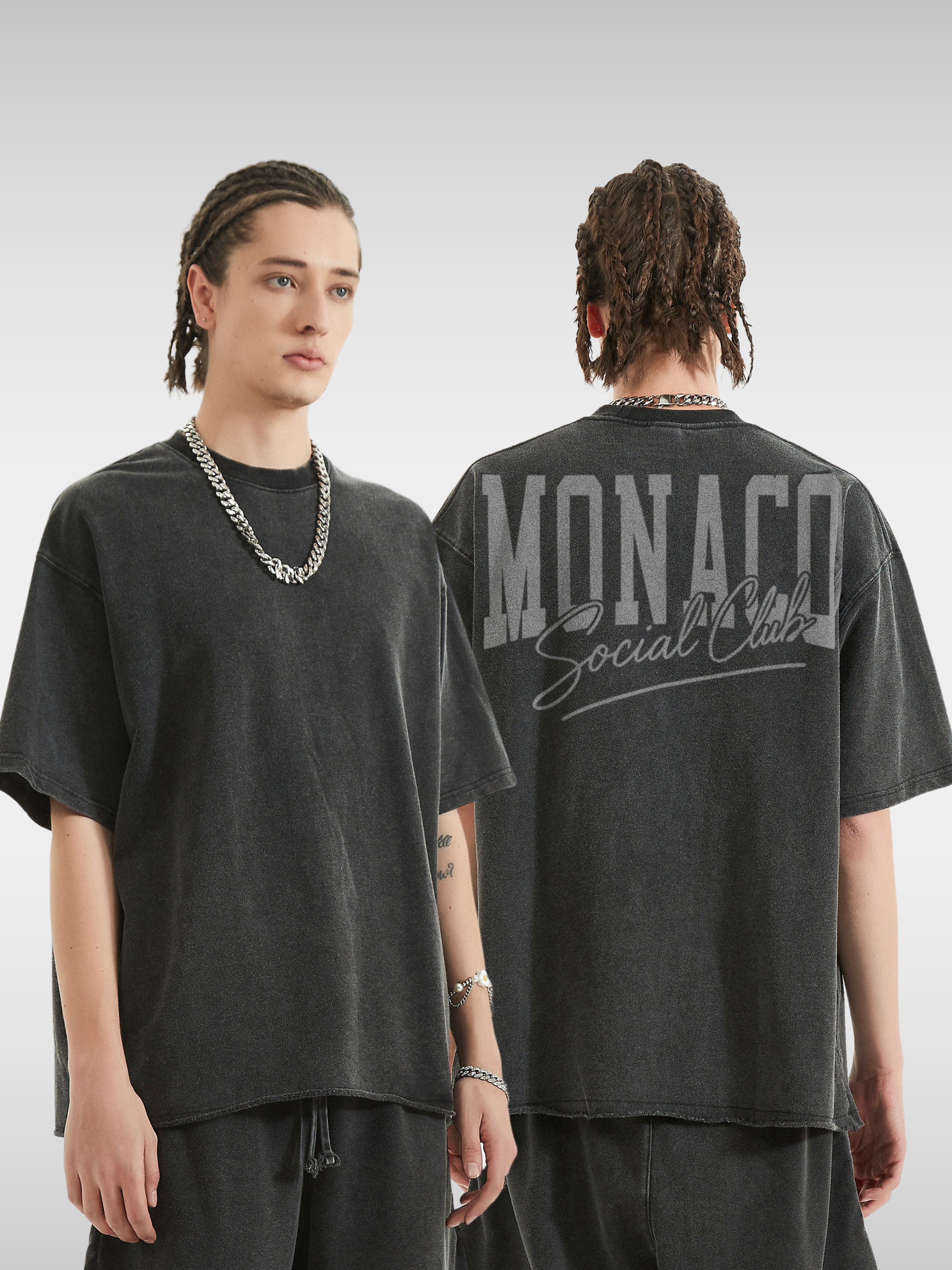 MONACO SHADOW LOGO TEE