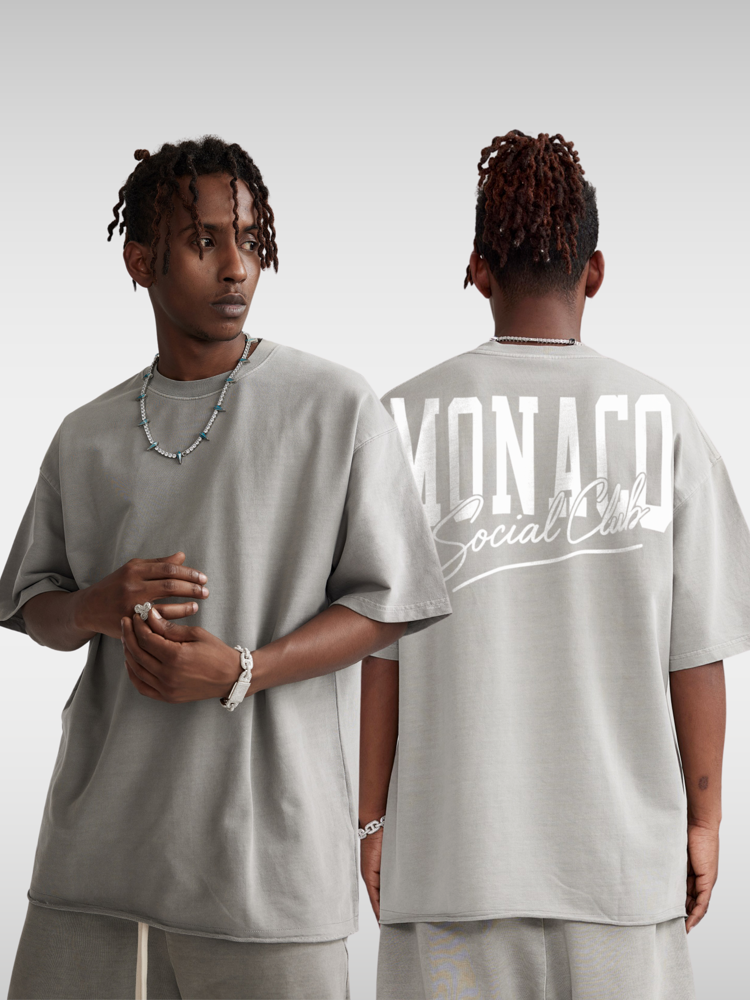 MONACO SHADOW LOGO TEE