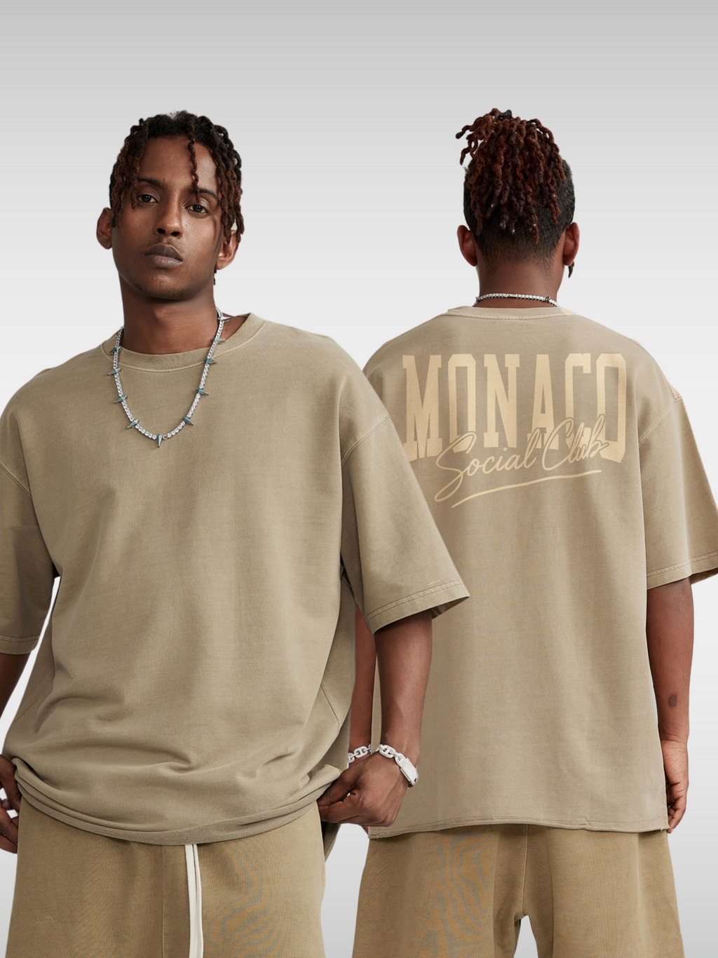 MONACO SHADOW LOGO TEE