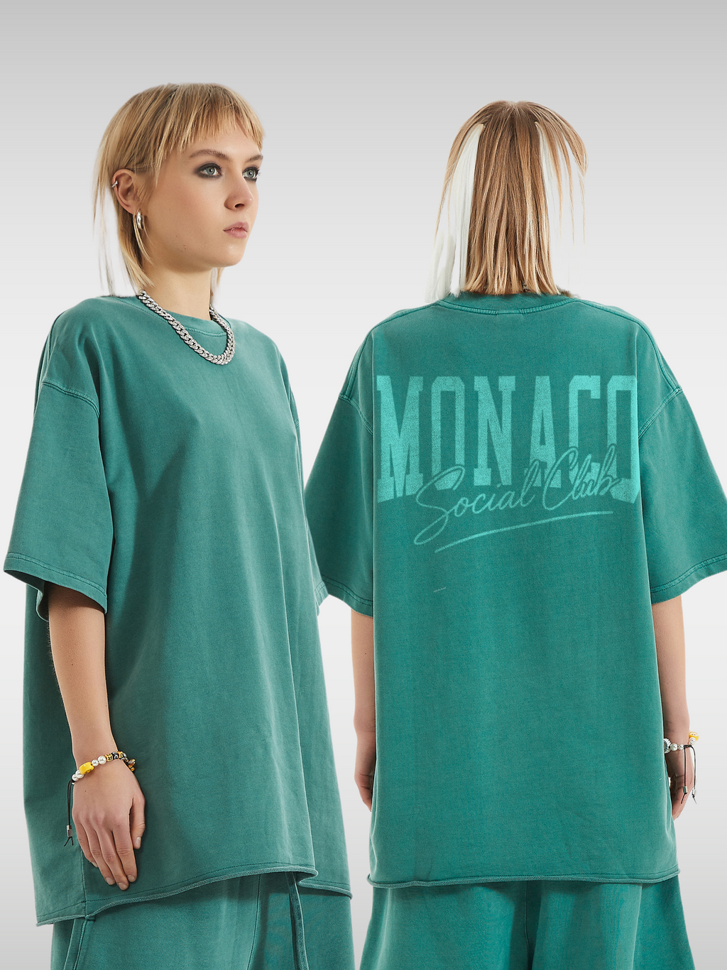 MONACO SHADOW LOGO TEE