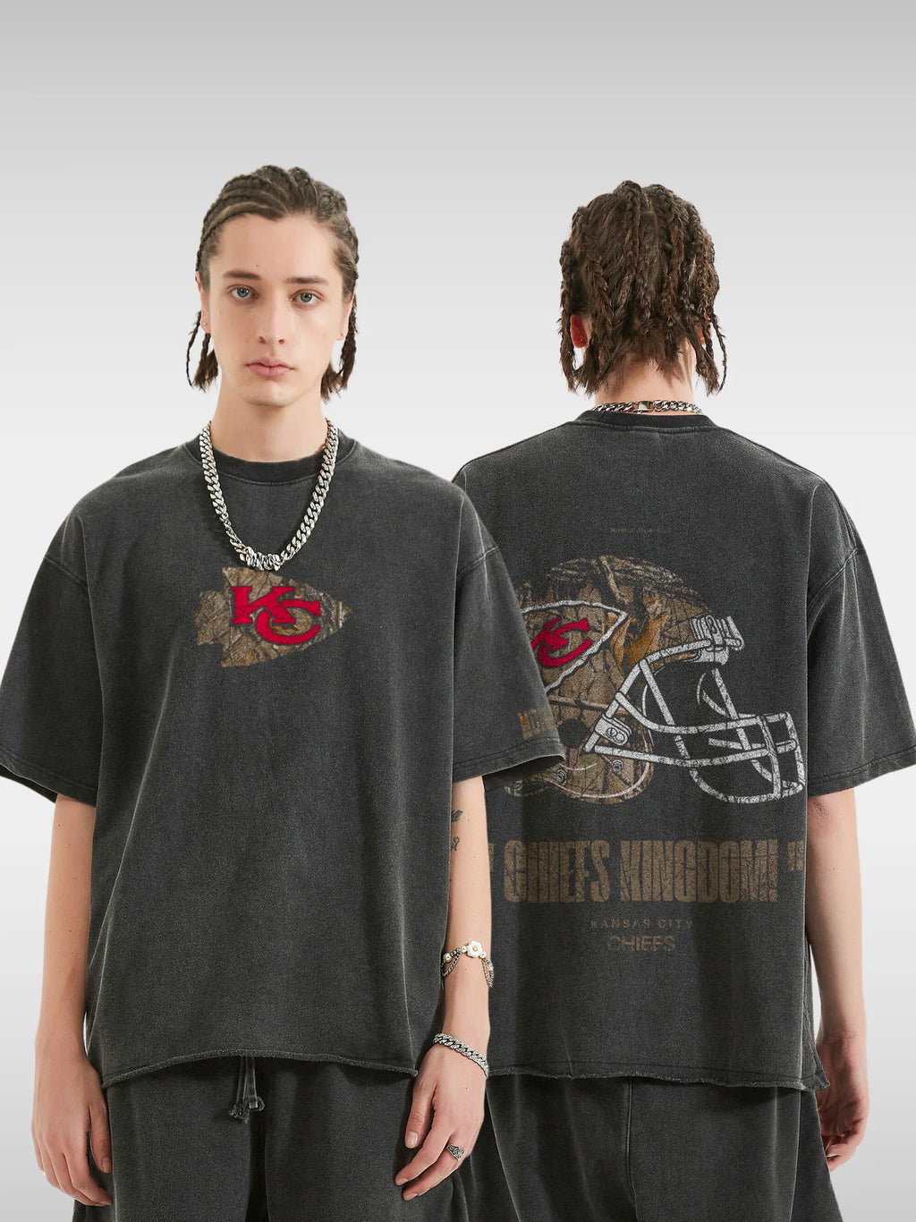 CHIEFS REALTREE FOOTBALL TEE