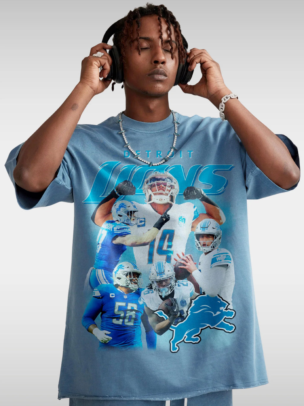 DETROIT LIONS FOOTBALL TEE