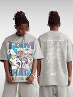 TOM BRADY FOOTBALL TEE