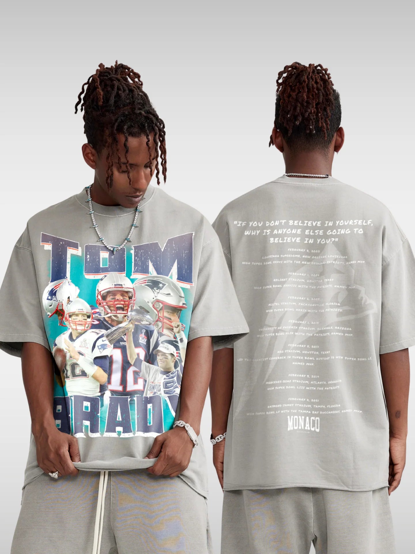 TOM BRADY FOOTBALL TEE