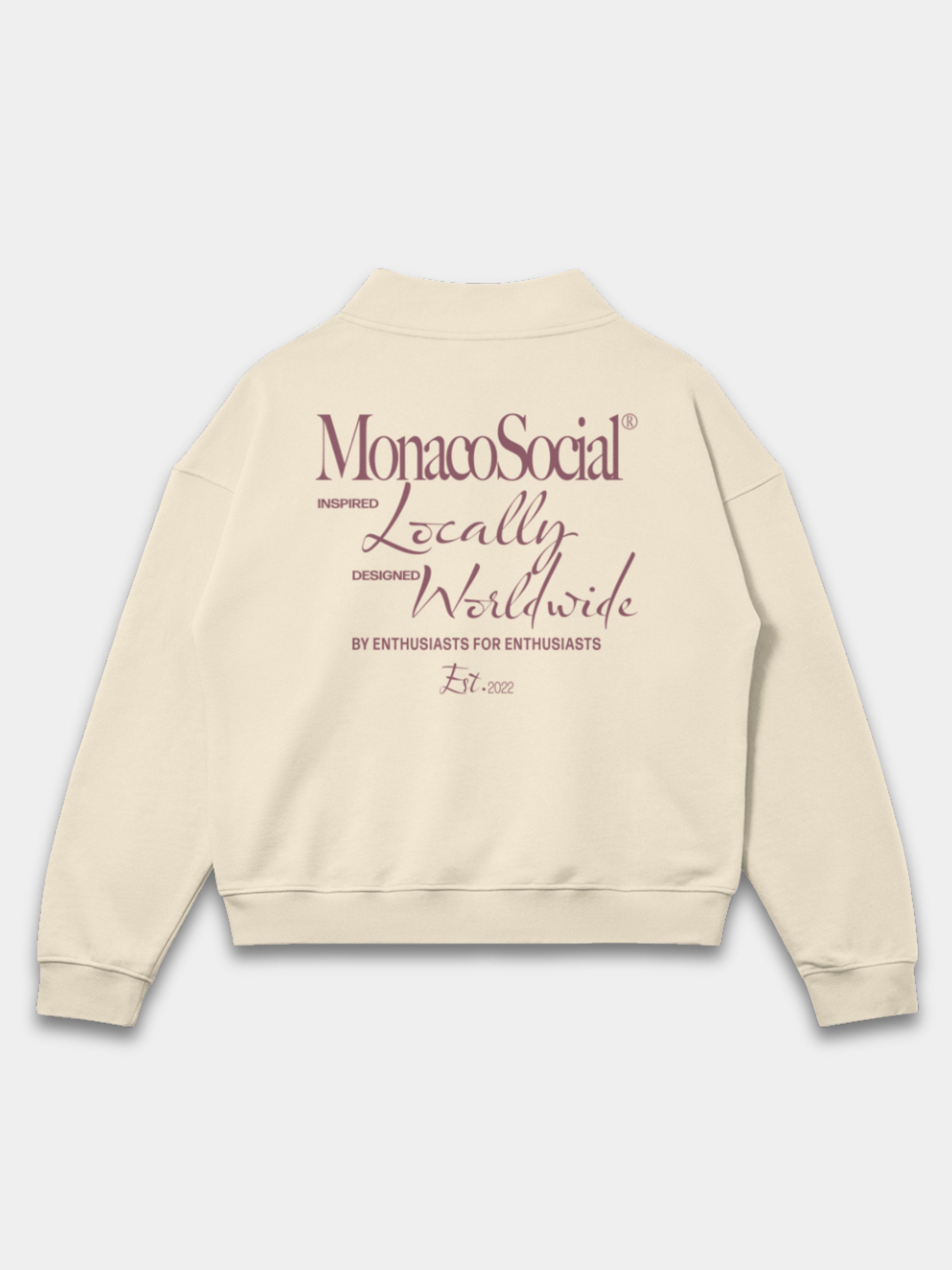 THE WORLD BOUND QUARTER-ZIP