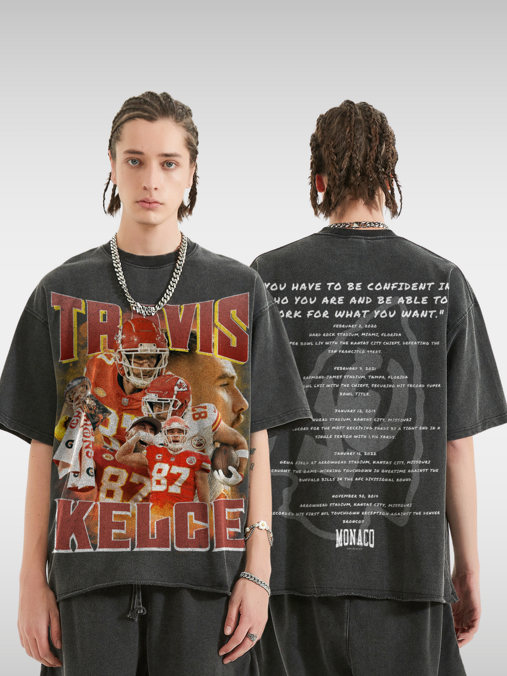 TRAVIS KELCE FOOTBALL TEE