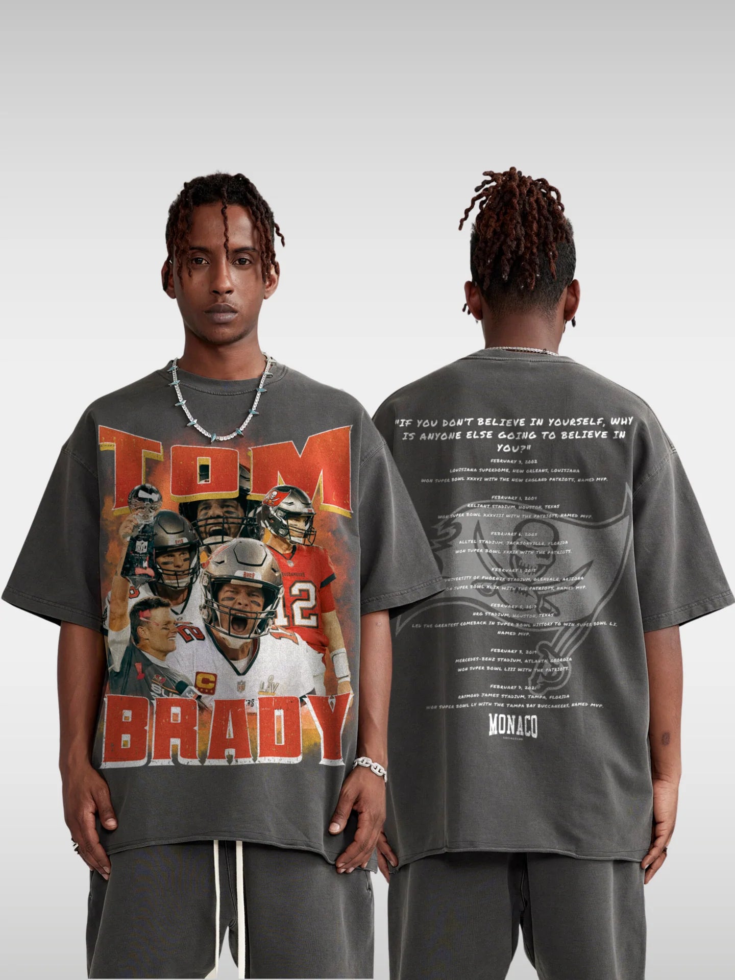 BRADY BUCS FOOTBALL TEE