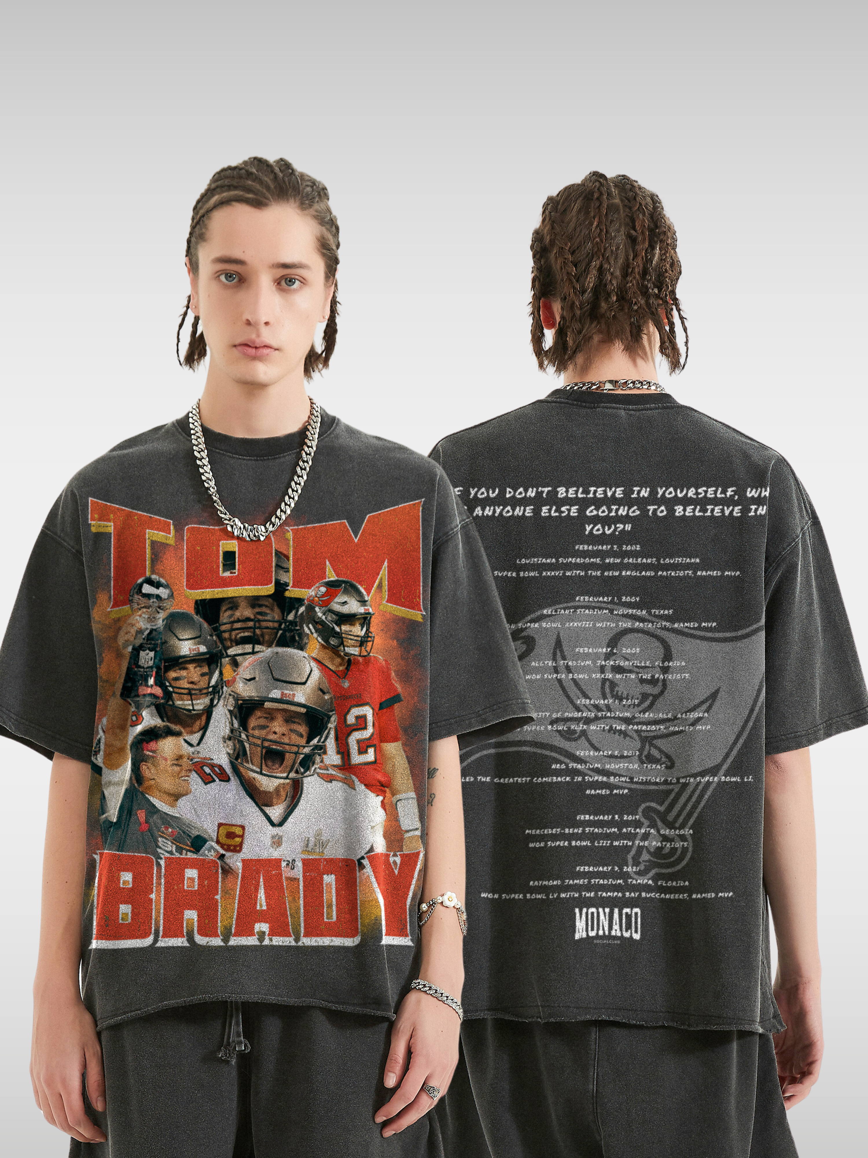 BRADY BUCS FOOTBALL TEE