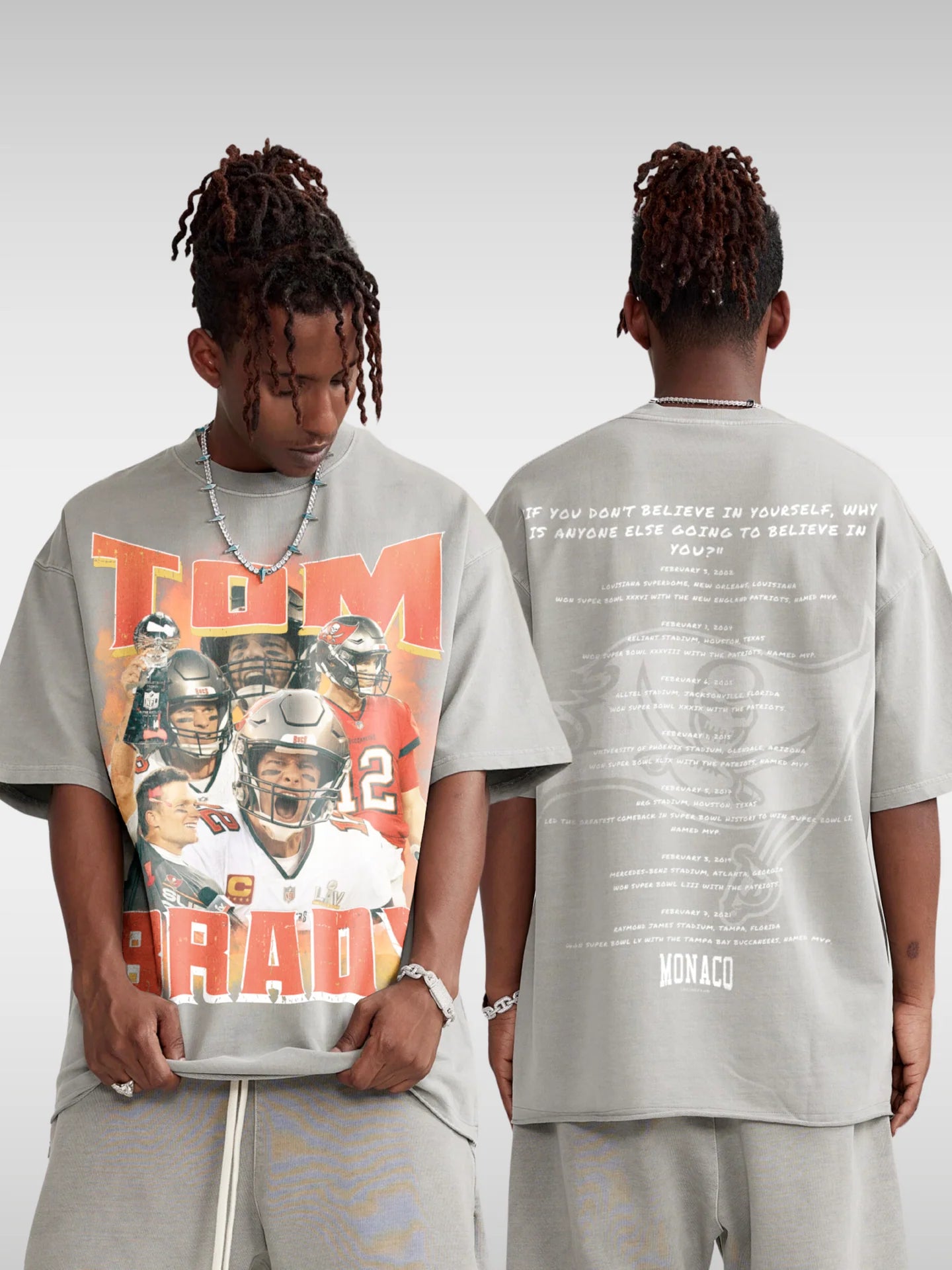 BRADY BUCS FOOTBALL TEE