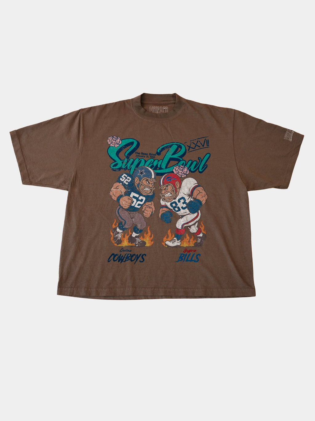 1993 SUPERBOWL CARTOONS TEE - GEN2