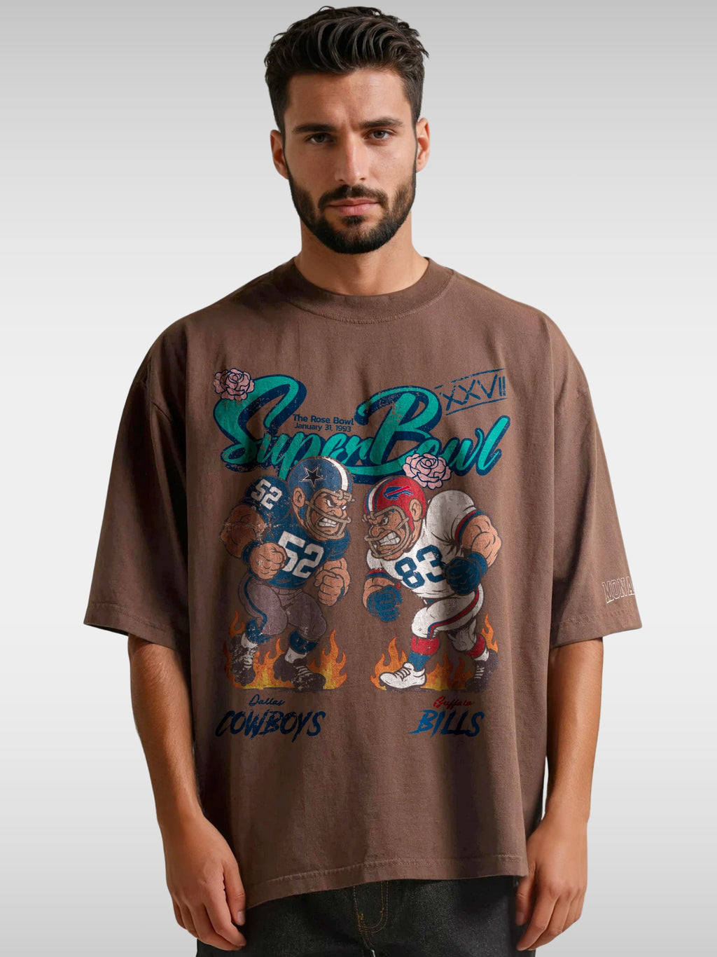 1993 SUPERBOWL CARTOONS TEE - GEN2