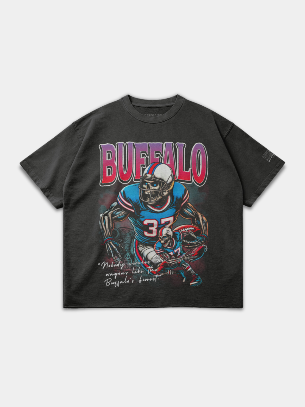 BUFFALO'S SKEL FOOTBALL TEE