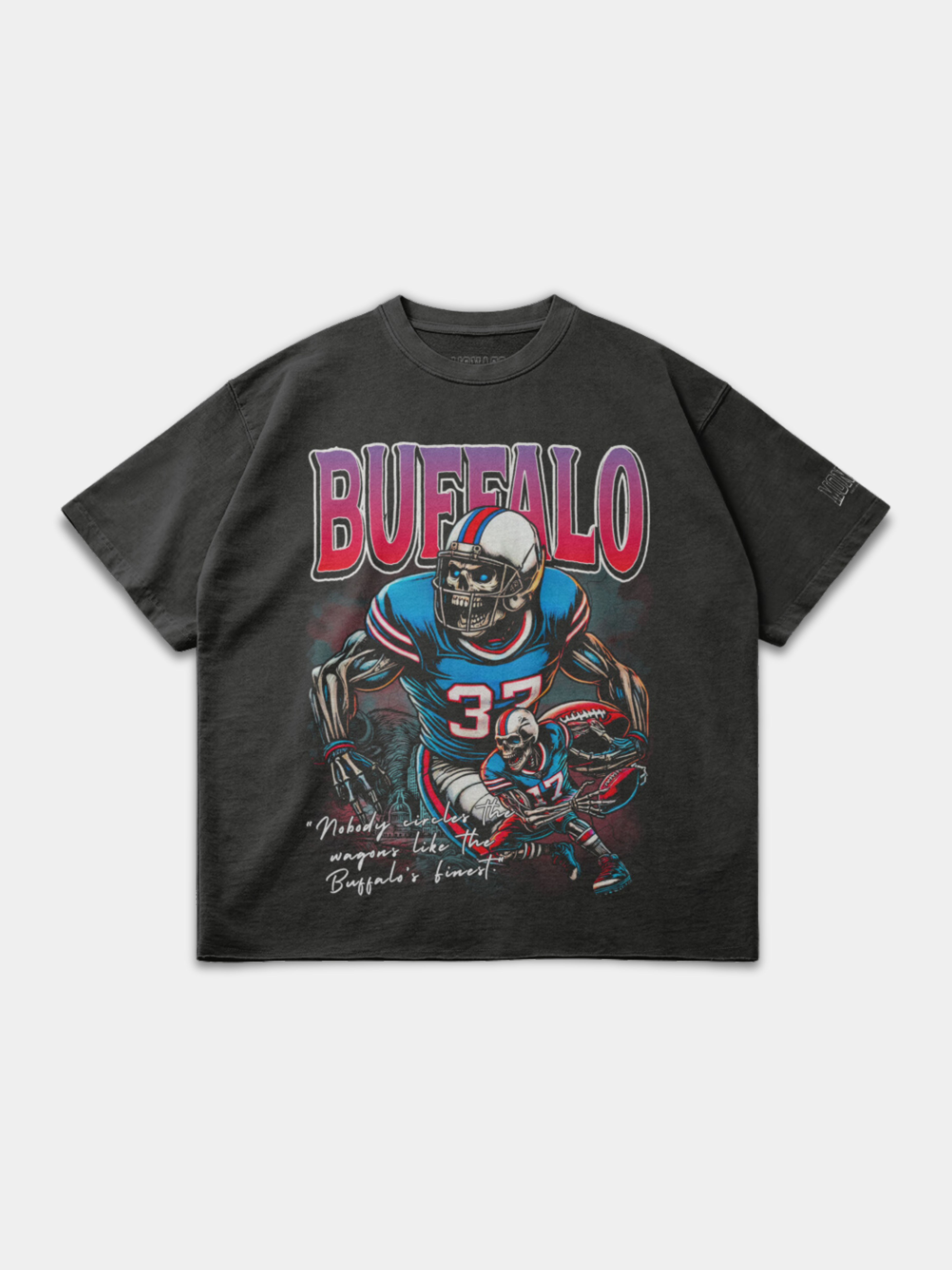 BUFFALO'S SKEL FOOTBALL TEE