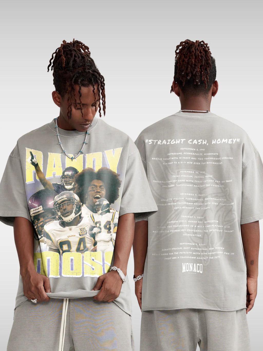 RANDY MOSS FOOTBALL TEE