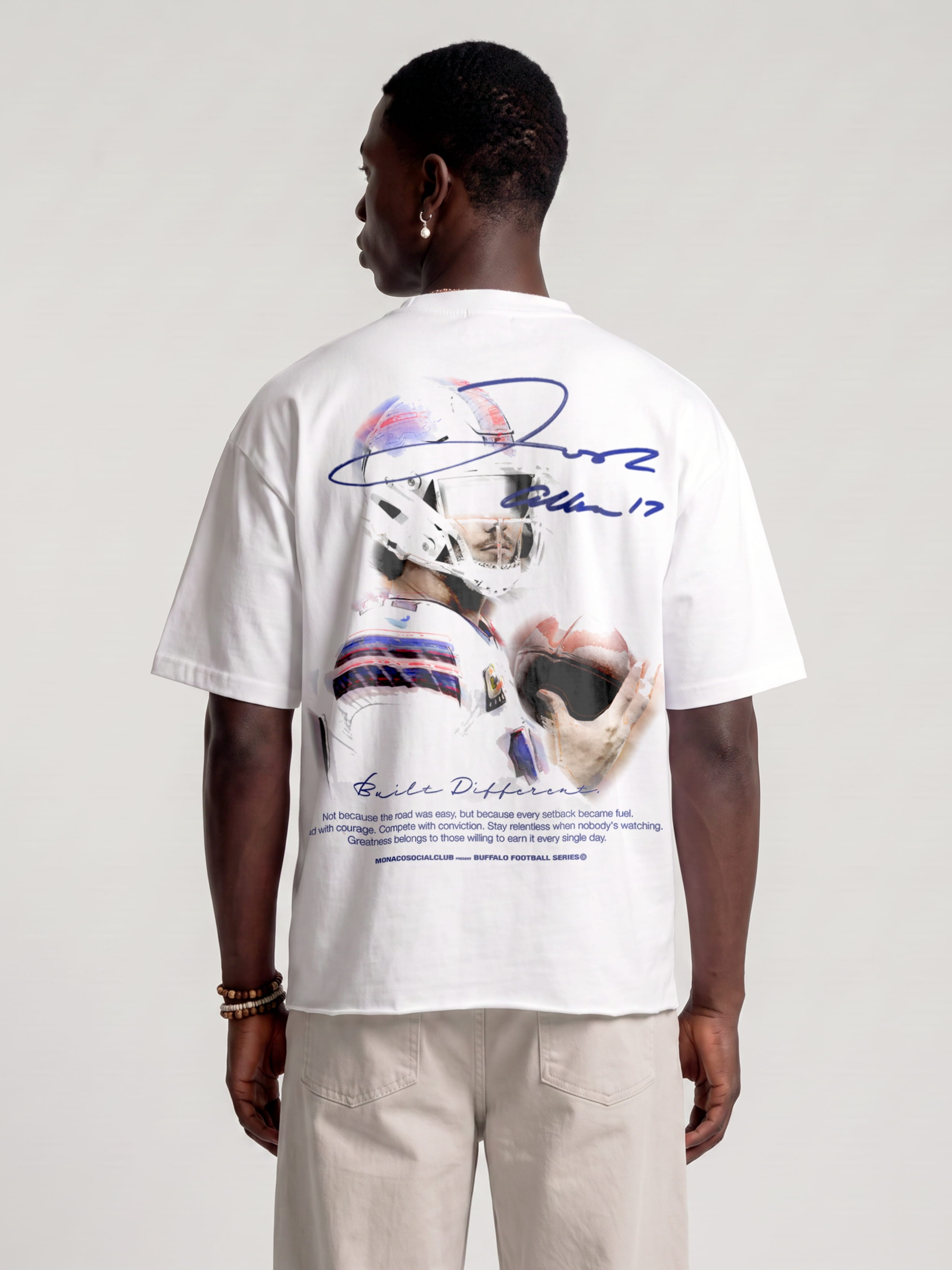 BUILT DIFFERENT BLUR TEE