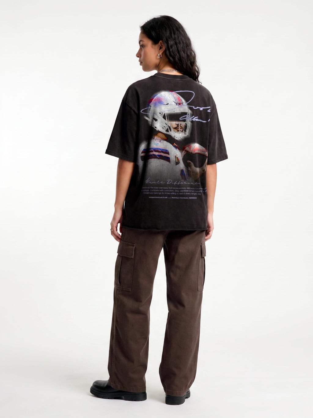 BUILT DIFFERENT BLUR TEE