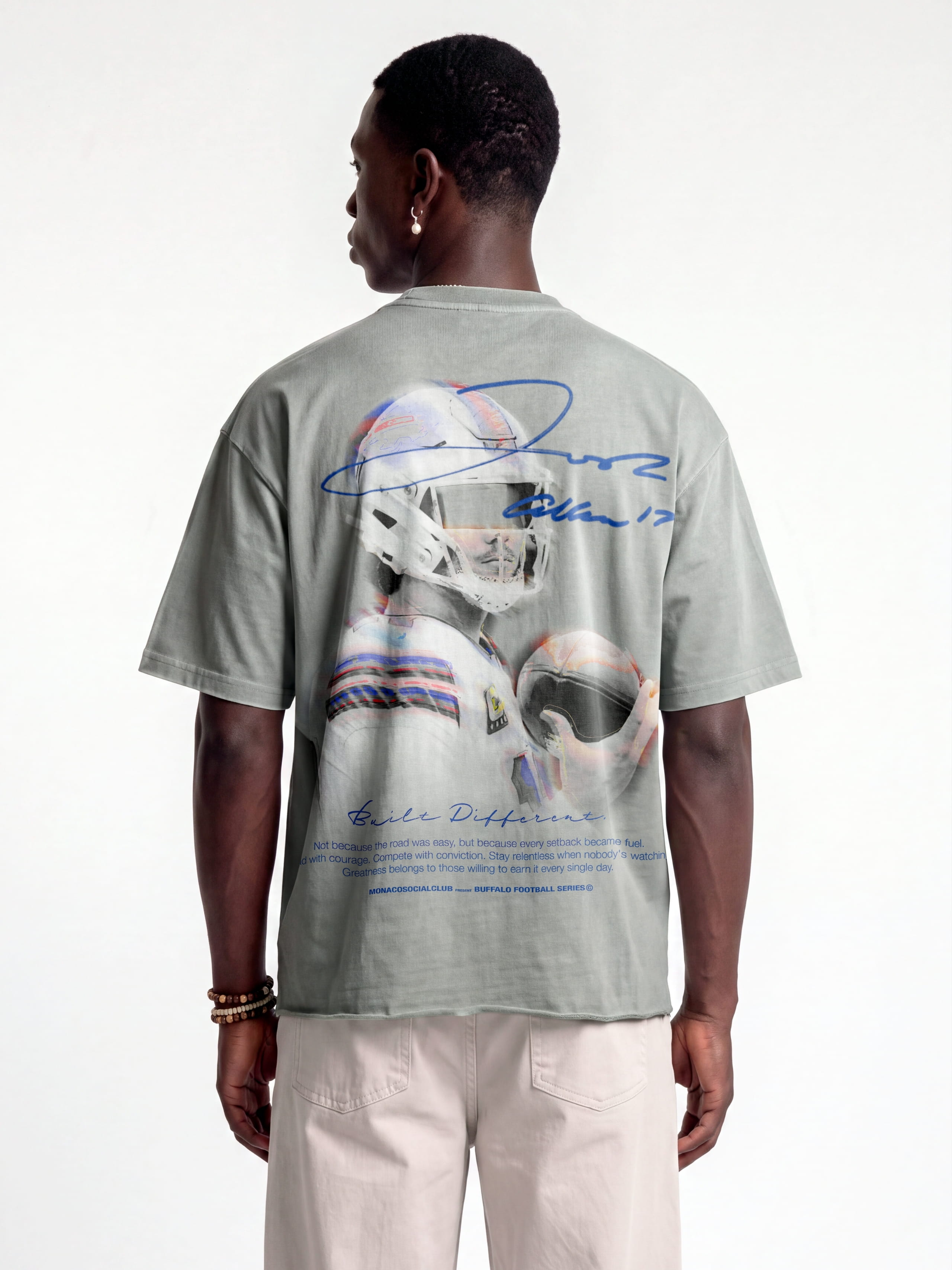 BUILT DIFFERENT BLUR TEE