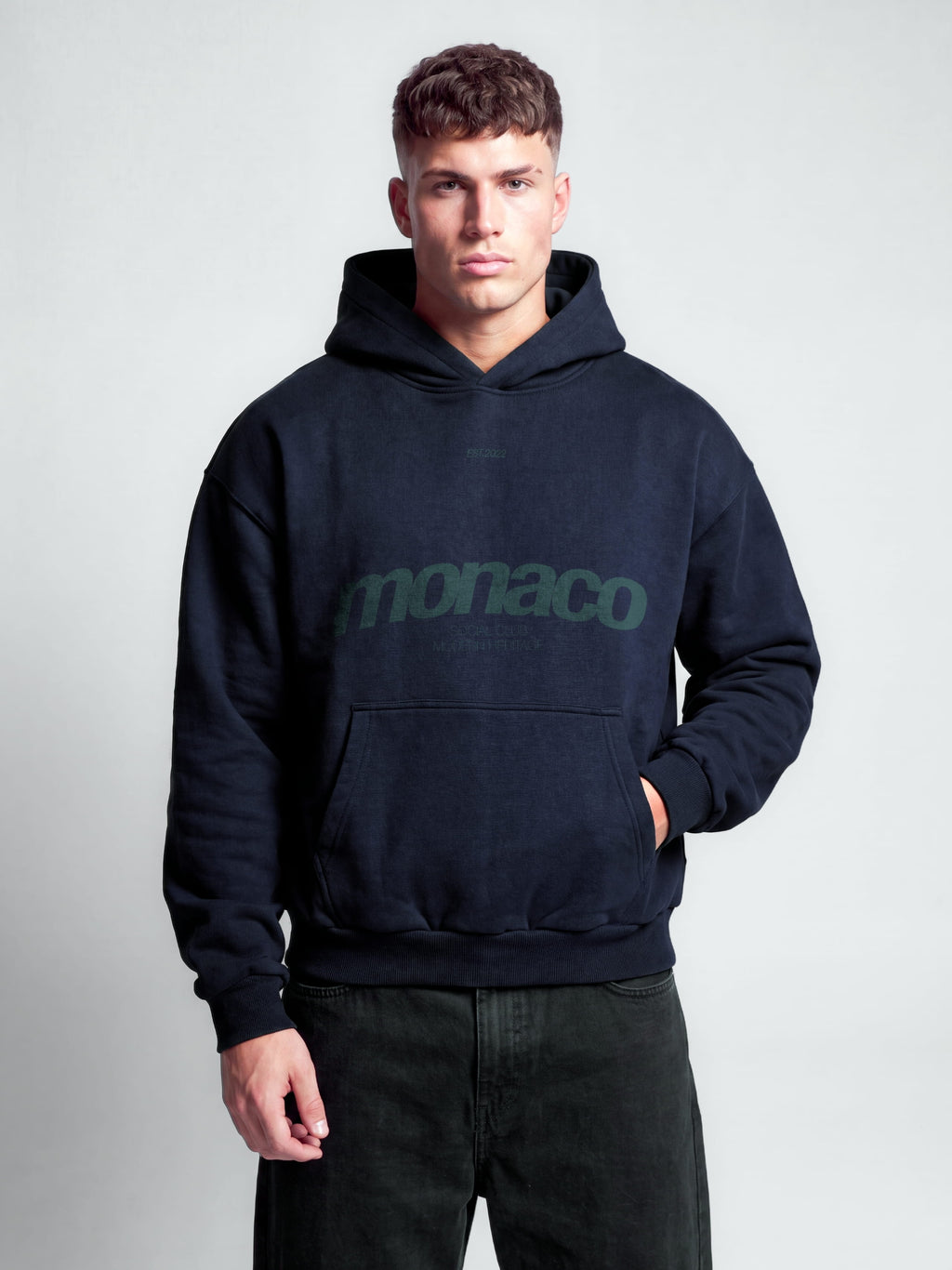 MODERN HERITAGE HOODIE - NAVY