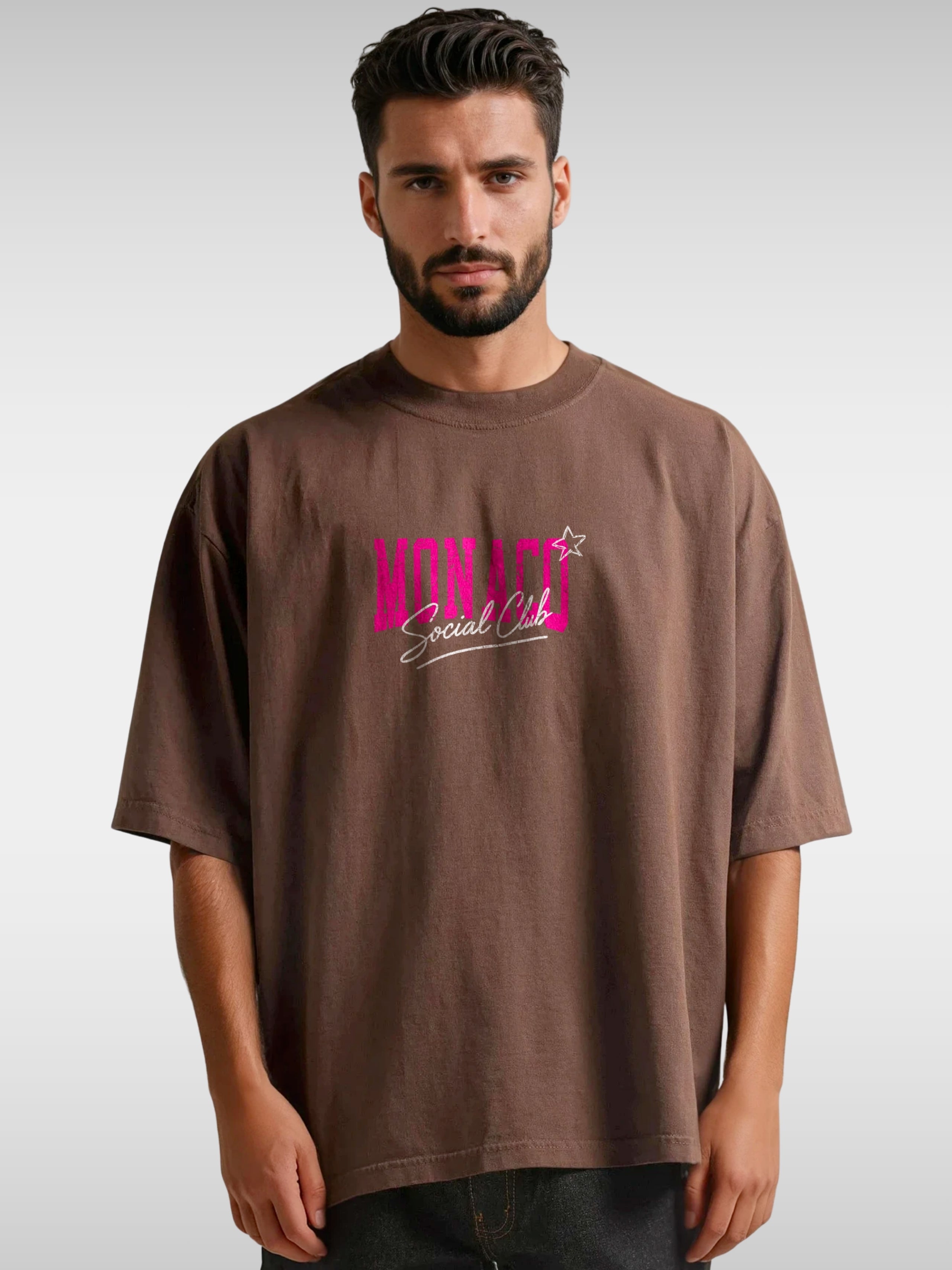 MONACO SIGNATURE PINK STARS TEE - GEN2