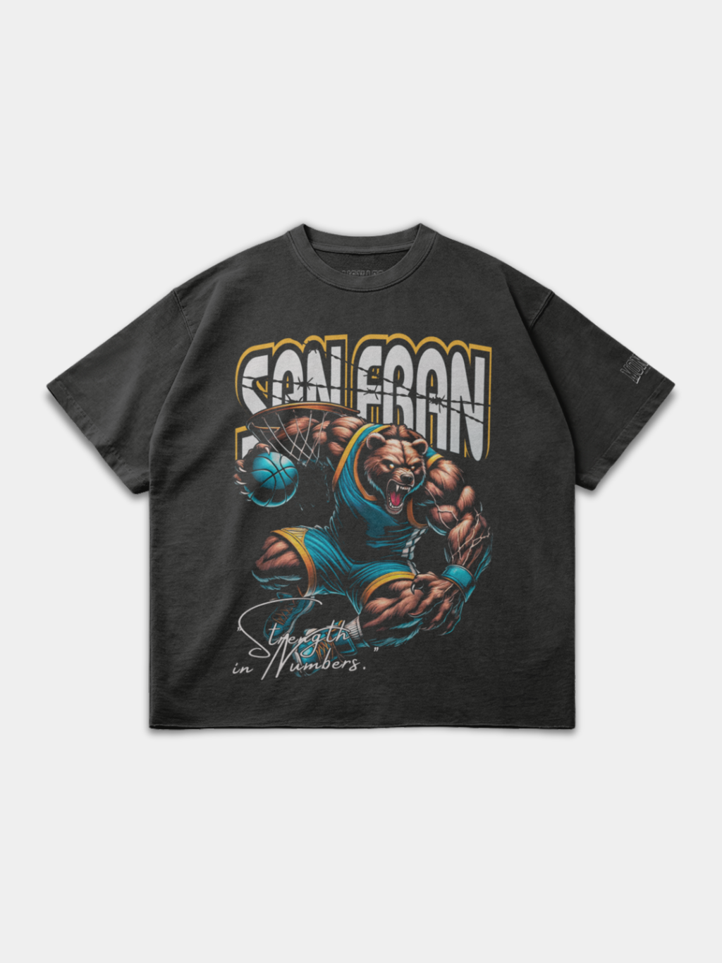 SAN FRAN BASKETBALL TEE