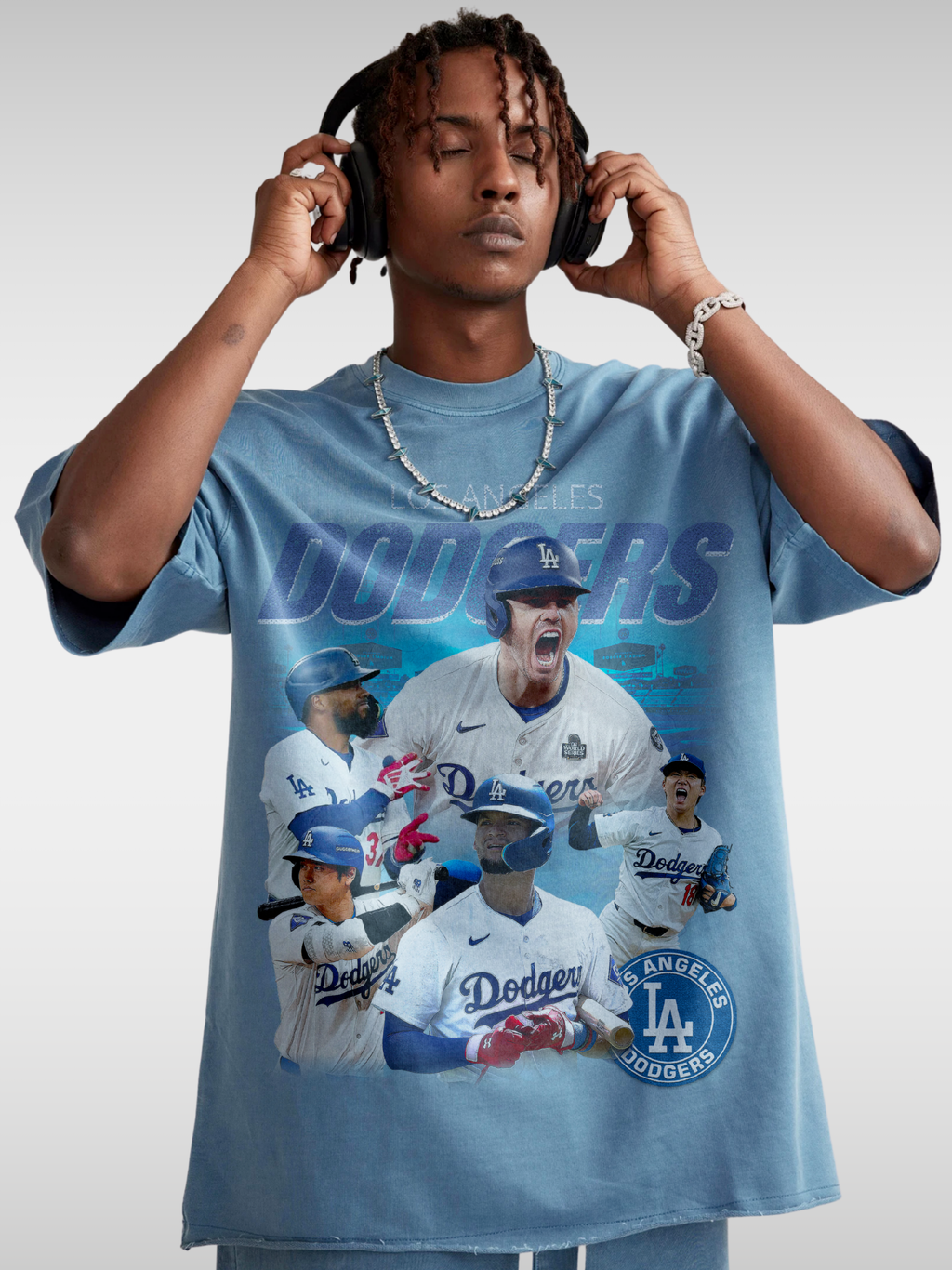 L.A DODGERS GRAPHIC TEE