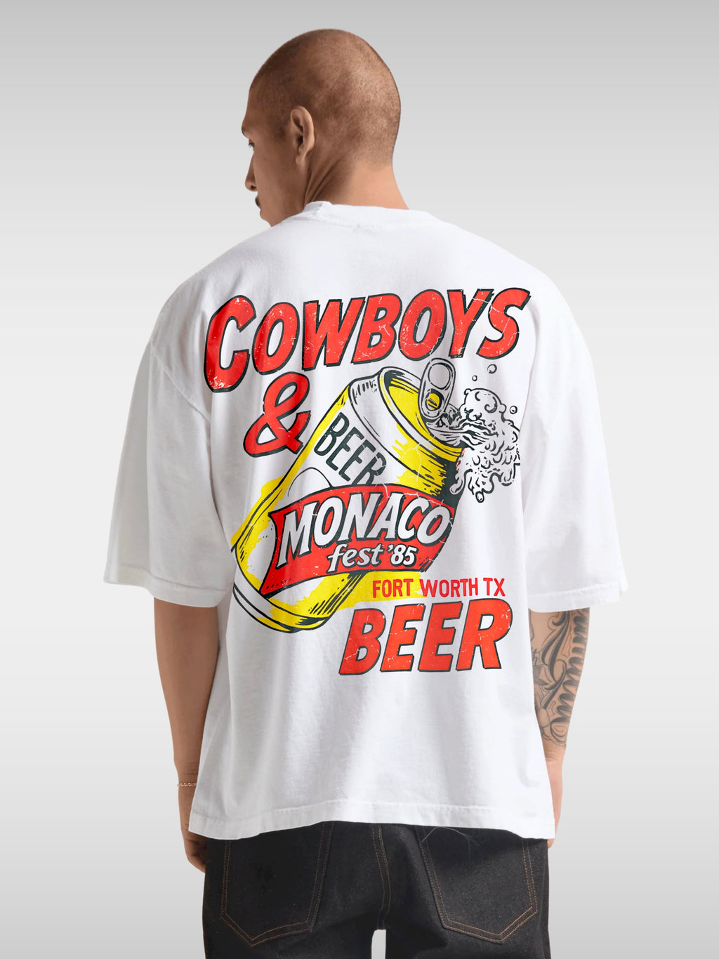 COWBOYS AND BEER TEE - GEN2
