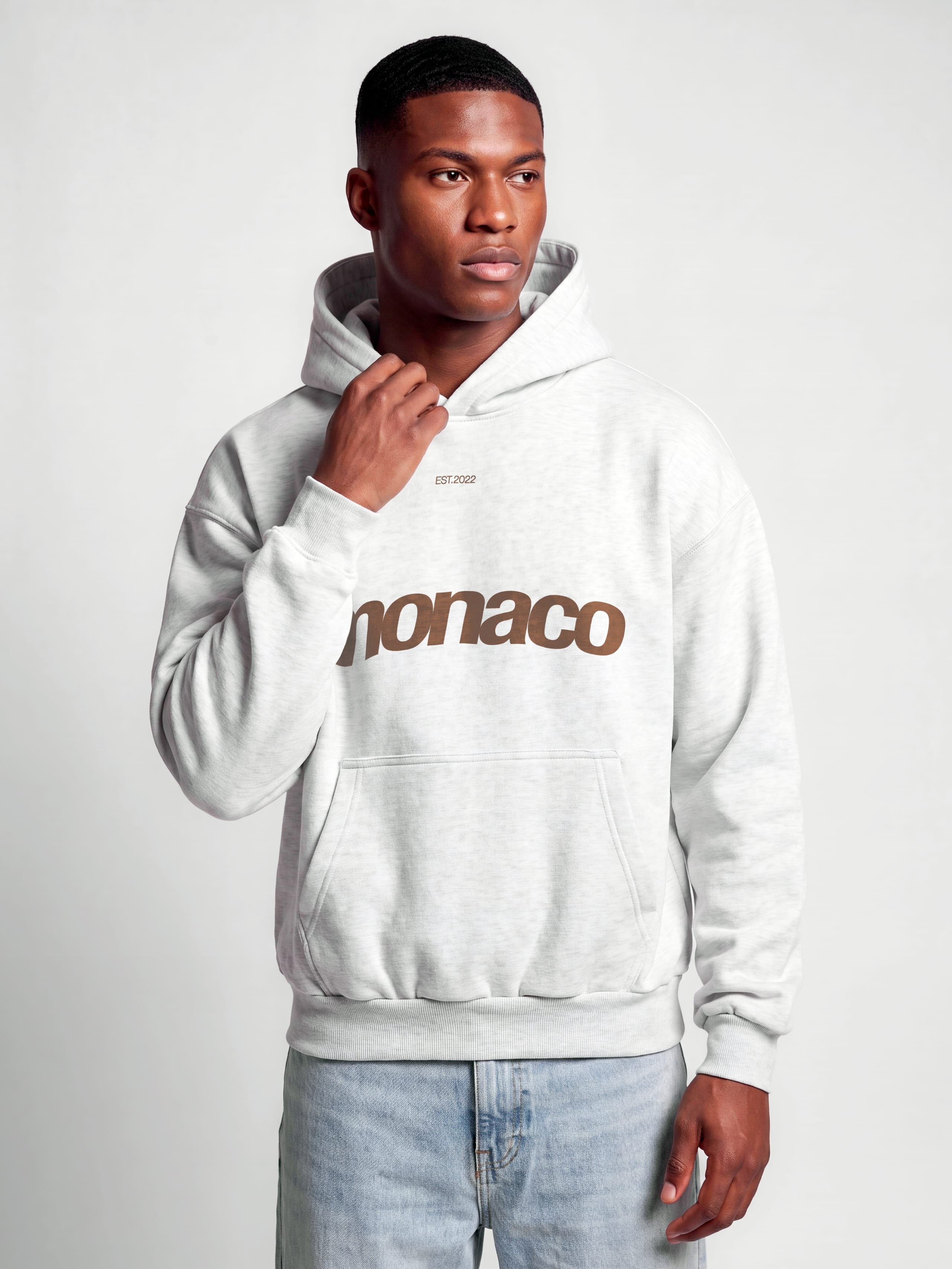 MODERN HERITAGE HOODIE - HEATHER GRAY
