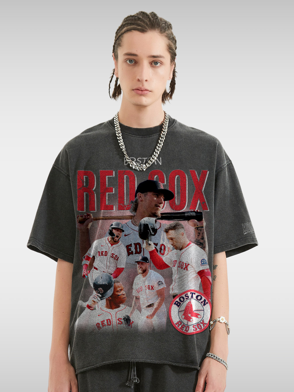 BOSTON REDSOX GRAPHIC TEE