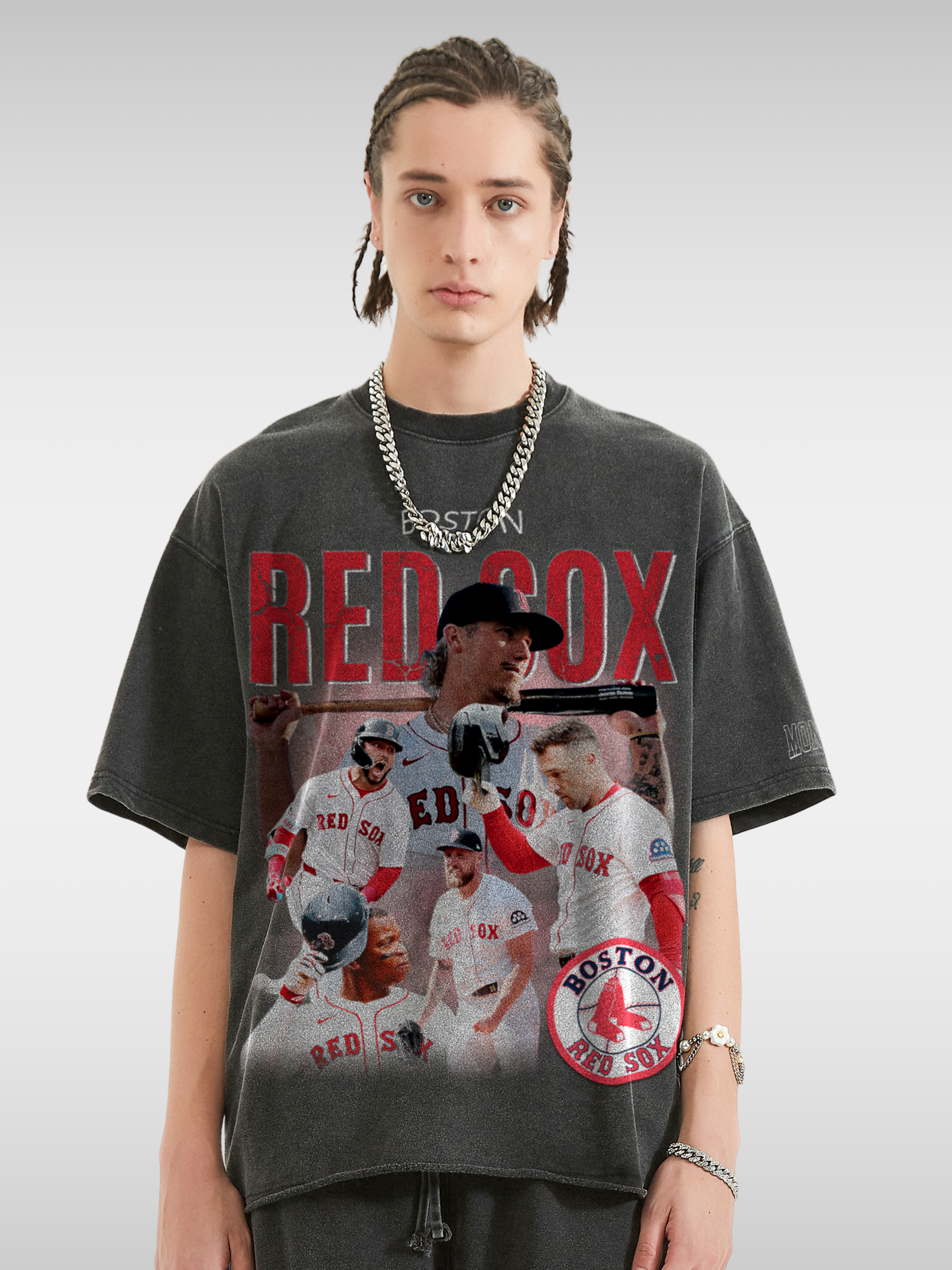 BOSTON REDSOX GRAPHIC TEE