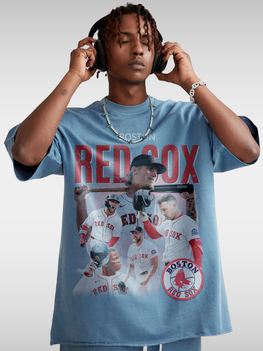 BOSTON REDSOX GRAPHIC TEE