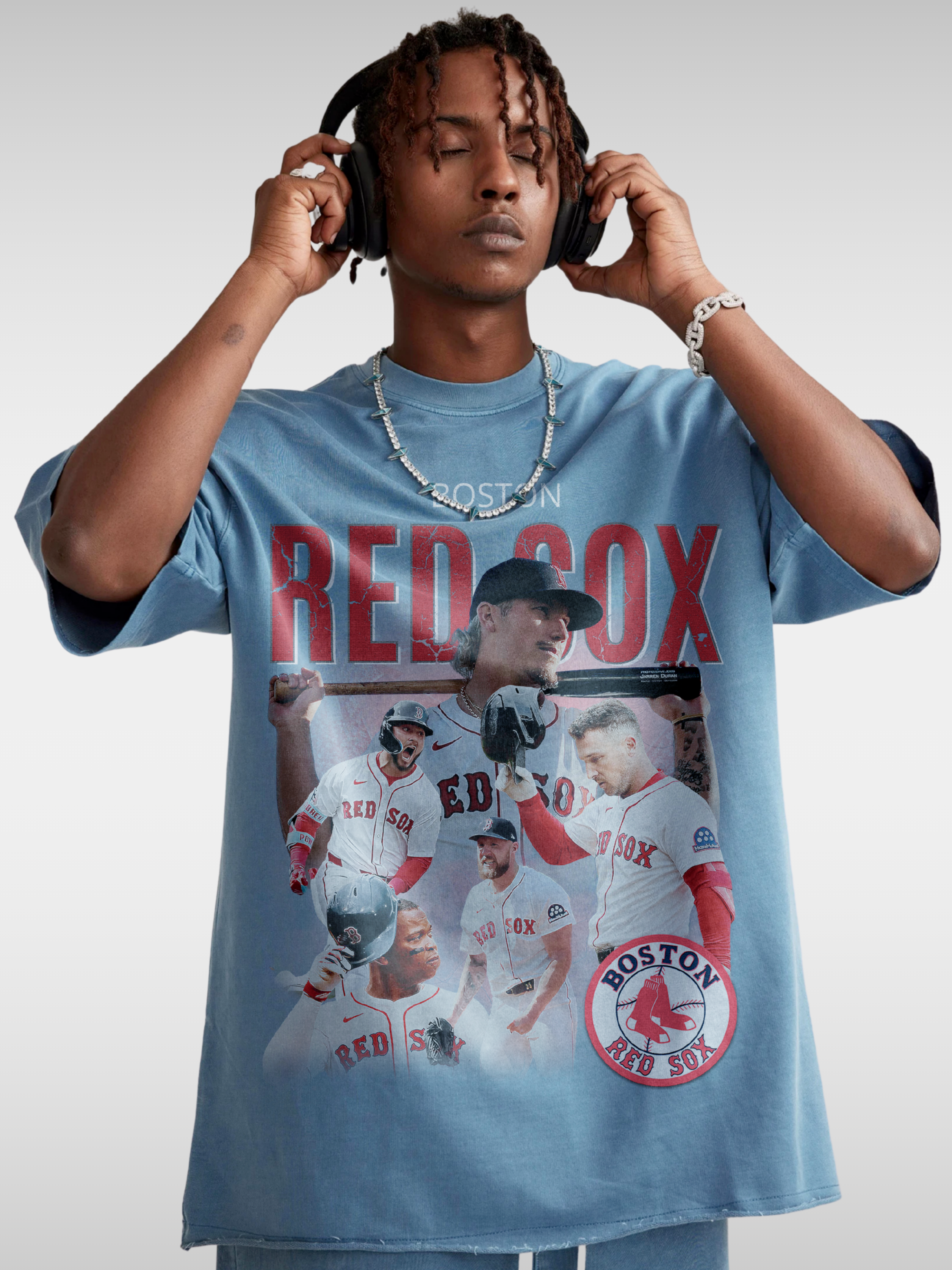 BOSTON REDSOX GRAPHIC TEE