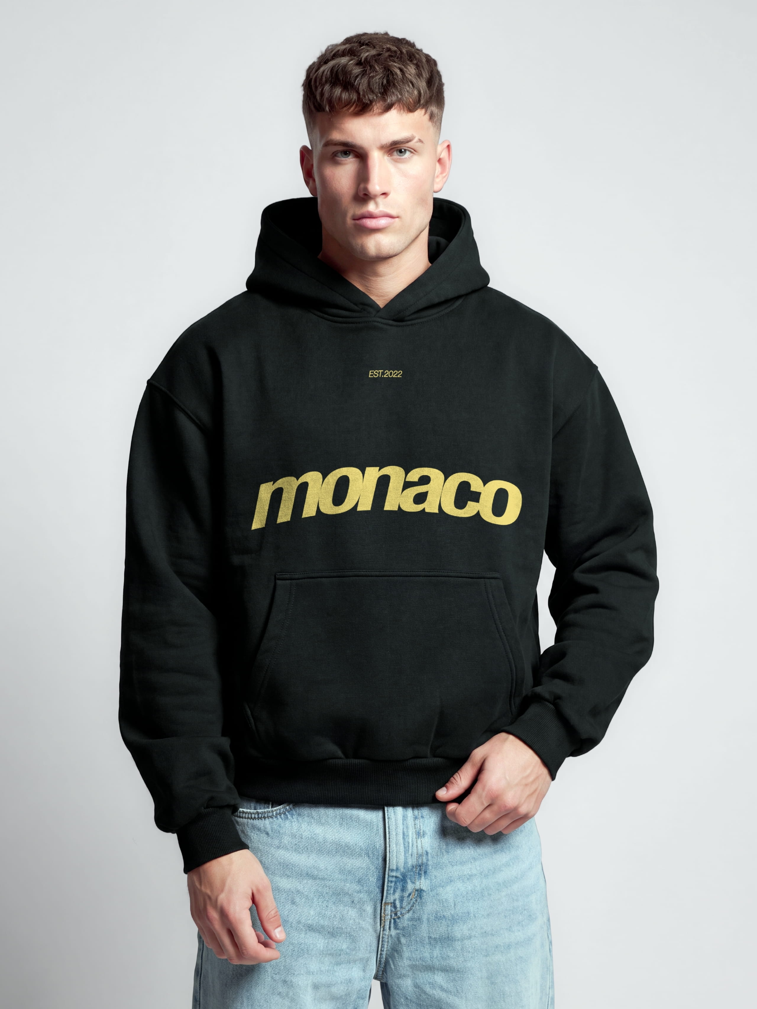 MODERN HERITAGE HOODIE - BLACK