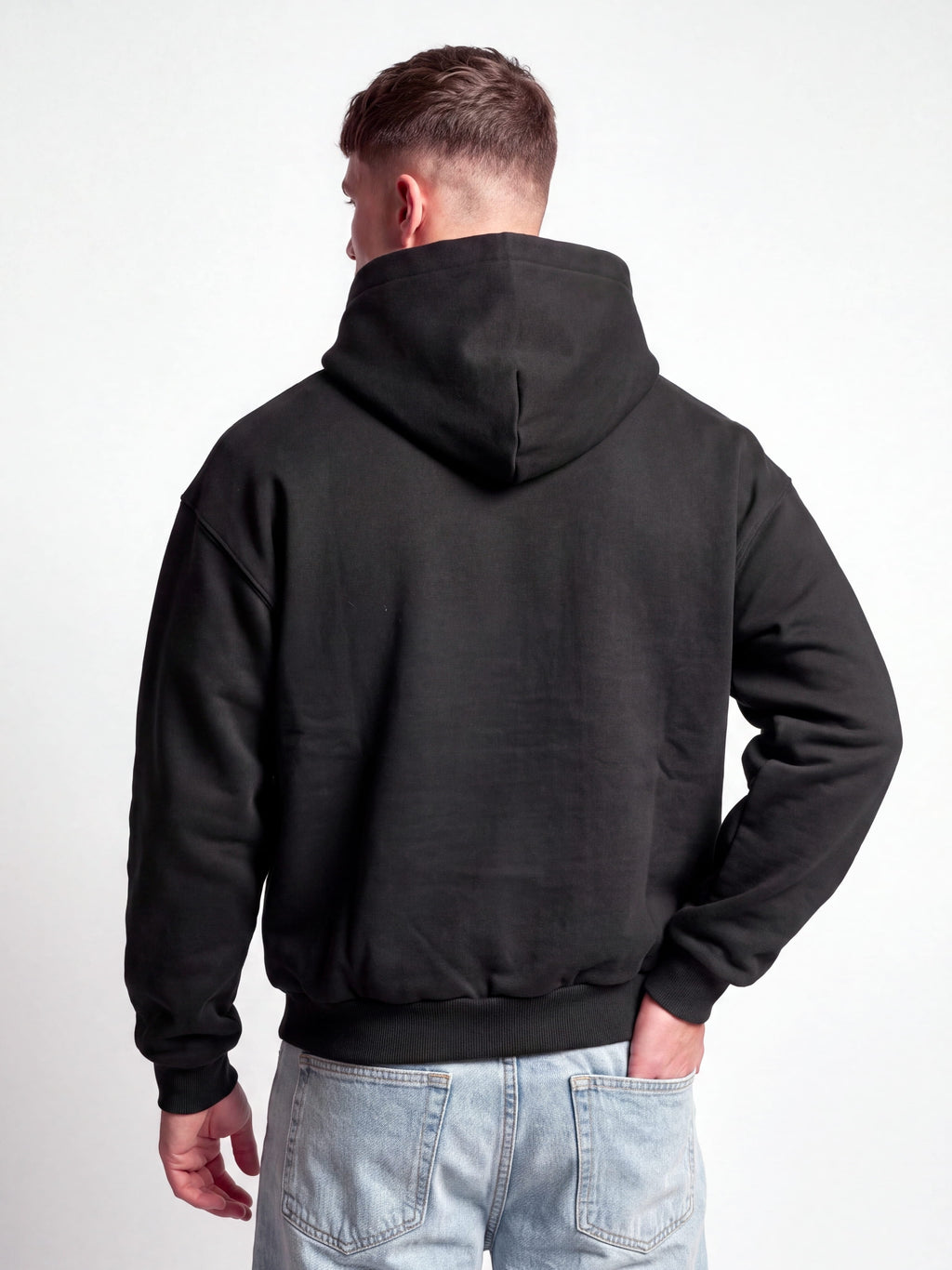 MODERN HERITAGE HOODIE - BLACK