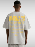 MONACO AESTHETIC TEE - LIGHT GRAY