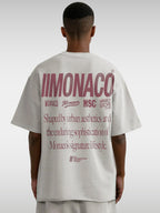 MONACO AESTHETIC TEE - LIGHT GRAY