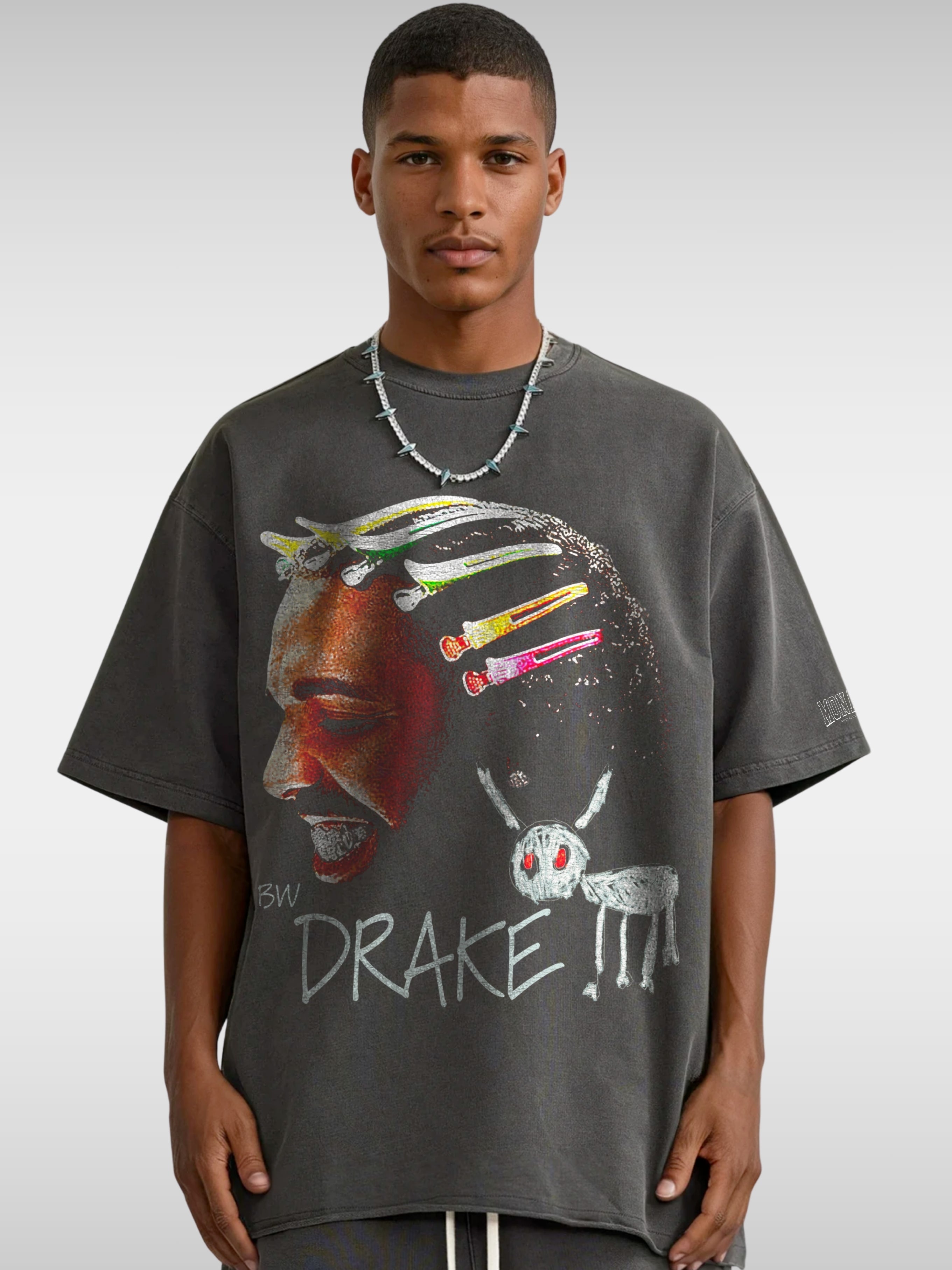 DRAKE BIG FACE TEE