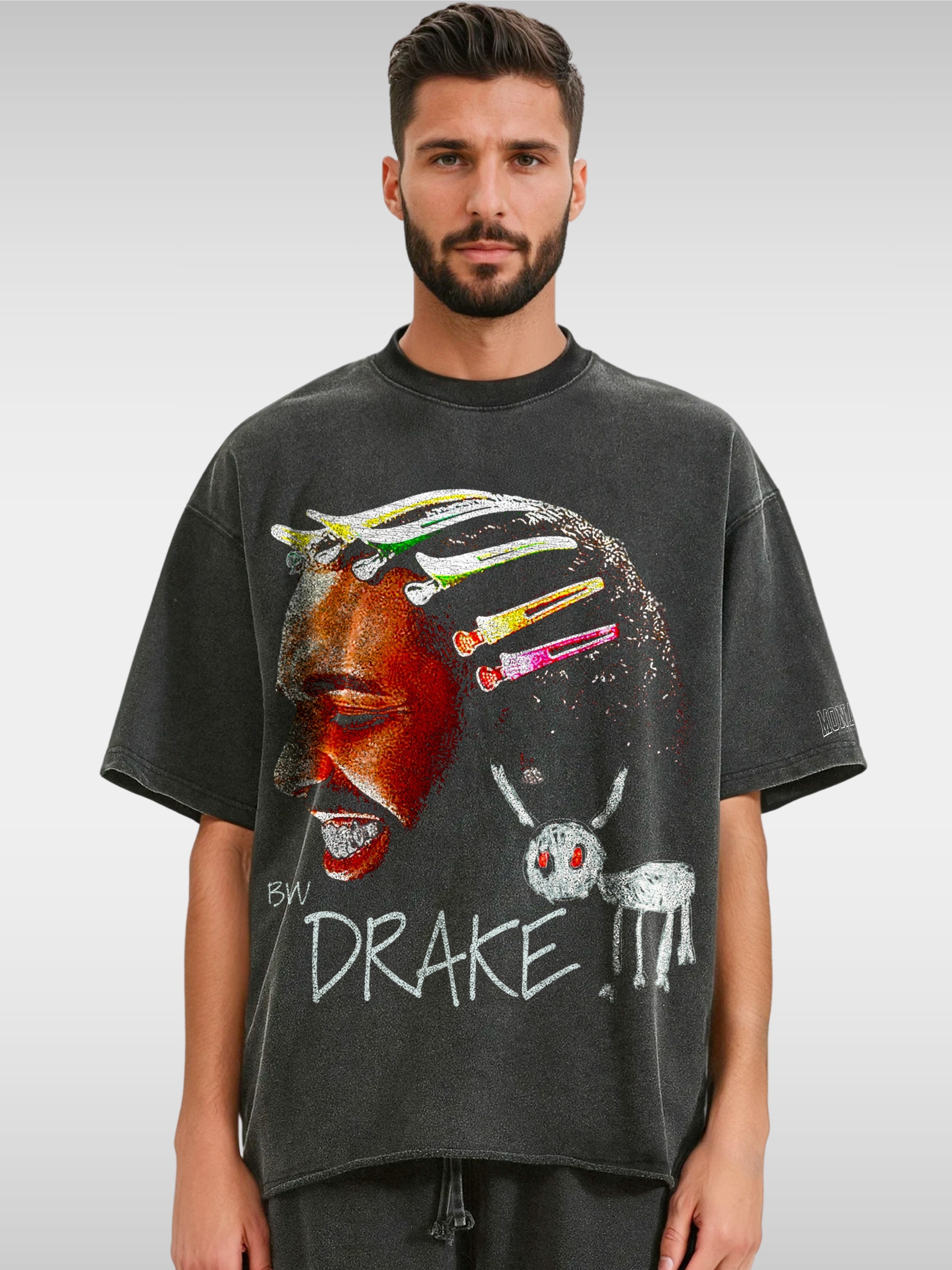DRAKE BIG FACE TEE