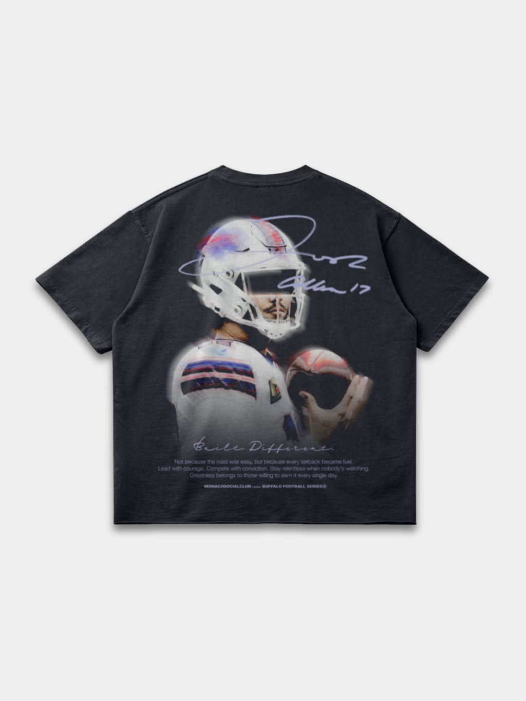 BUILT DIFFERENT BLUR TEE
