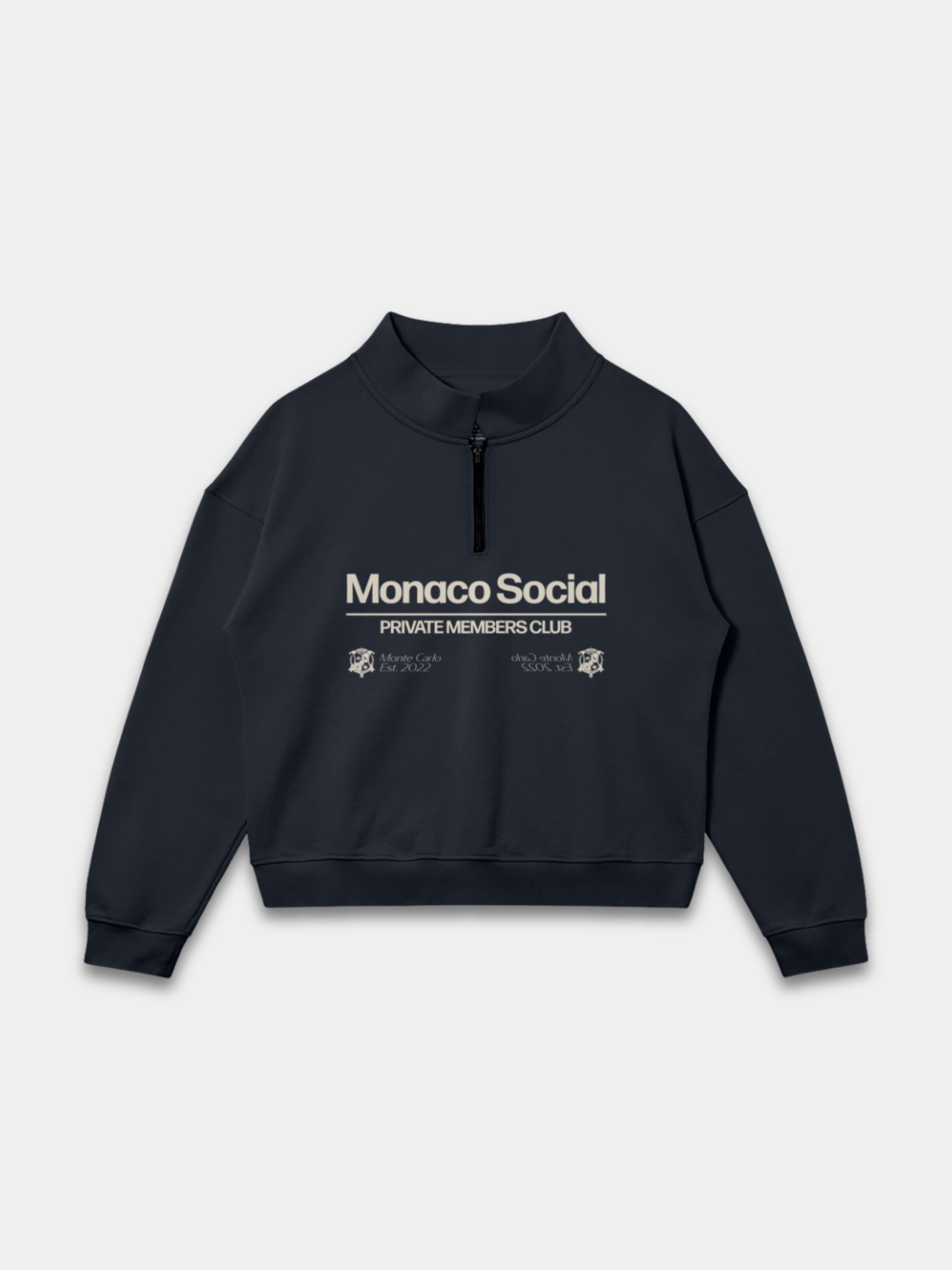 THE PRIVATE CLUB QUARTER-ZIP